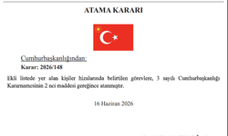 Konya'da kaymakam atamaları Resmi Gazete'de yayımlandı
