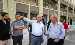 Malatya Büyükşehir Başkanı Er çarşı merkezinde incelemelerde bulundu