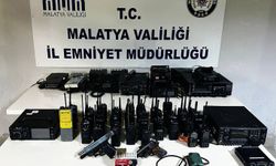 Malatya'da emniyet frekanslarını dinleyen 6 şüpheli yakalandı