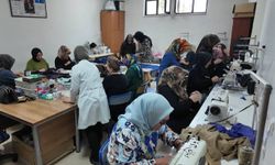 Malatya'da hazır giyim kursu kadınlara meslek kazandırıyor