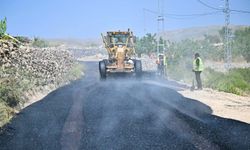 Malatya'da Konak TOKİ Konutları için asfalt çalışmaları başladı