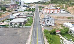 Malatya'da trafiğin yoğun olduğu caddede çalışmalar tamamlandı