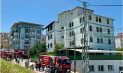 Medresede çıkan yangın korkuttu