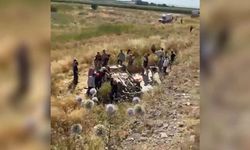 Şanlıurfa'da otomobil şarampole yuvarlandı: 1 ölü, 4 yaralı