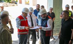Turgut Özal Gençlik Merkezinde çalışmalar devam ediyor