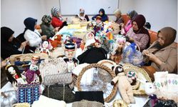 Yeşilyurt'ta el emeği ürünler, ekonomiye dönüşüyor