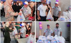 Yetimler Vakfı kurban etlerini Mısır'daki Gazzeli ailelere dağıttı