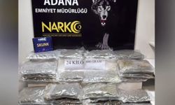 Adana'da 24,6 kilo skunk ele geçirildi