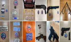 Afyonkarahisar'da bir haftalık denetimlerde 24 aranan şahıs yakalandı