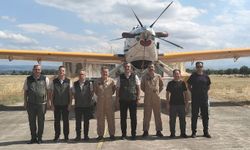 'Air Tractor' tipi yangın söndürme uçakları Bursa'da konuşlandırıldı