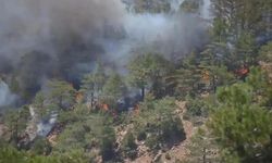 Antalya'daki orman yangınına ikinci günde de yoğun müdahale