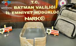 Batman'da sıvı metamfetamin ve eroin ele geçirildi