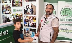 Batmanlı Hasan Ali'den anlamlı Gazze bağışı