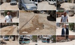 Bayraklı'da 8 aydır bitmeyen altyapı çalışması mahalleliyi mağdur ediyor