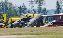 Çekya'da askeri helikopter düştü: 1 ölü