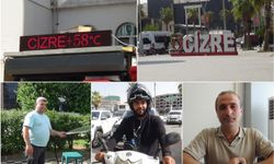Cizre'de termometreler 58 dereceyi gösterdi: Cadde ve sokaklar boş kaldı