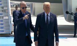 Cumhurbaşkanı Erdoğan, ABD Başkanı Trump'ı Ankara'da resmi törenle karşıladı