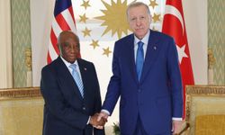 Cumhurbaşkanı Erdoğan, Liberya Cumhurbaşkanı Boakai ile görüştü