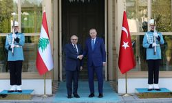 Cumhurbaşkanı Erdoğan, Lübnan Başbakanı Salam'ı kabul etti