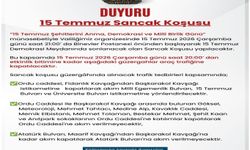 Gaziantep'te 15 Temmuz da bazı yollar trafiğe kapatılacak
