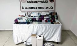 Gaziantep'te gümrük kaçağı elektronik ürün ele geçirildi