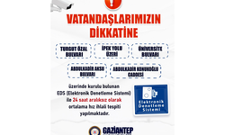 Gaziantep'te hız denetimi yapılan yollar açıklandı