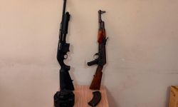 Gaziantep'te ruhsatsız silah operasyonu