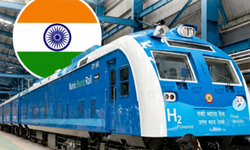 Hindistan ilk hidrojen yakıtlı trenini devreye aldı