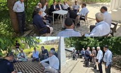 HÜDA PAR Bingöl İl Başkanlığından Çiçekdere köyüne ziyaret