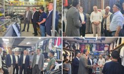 HÜDA PAR Genel Başkan Yardımcısı Emiroğlu'ndan Bingöl esnafına ziyaret