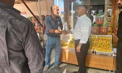 HÜDA PAR Malatya İl Başkanı Sevgili'den Kale'de esnaf ziyareti