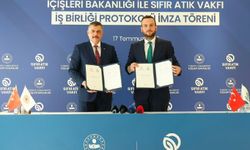 İçişleri Bakanlığı ile Sıfır Atık Vakfı arasında iş birliği protokolü imzalandı