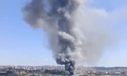 İstanbul Arnavutköy'de fabrika yangını