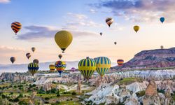 Kapadokya'da balon turları rekor kırdı