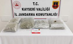 Kayseri'de 5 kilogram kubar esrar ele geçirildi