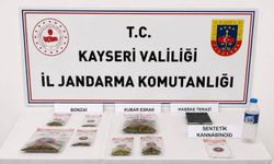 Kayseri'de uyuşturucu operasyonu: Esrar, bonzai ve sentetik kannabinoid ele geçirildi