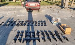 Konya'da kaçak silah operasyonu: 70 tabanca ele geçirildi