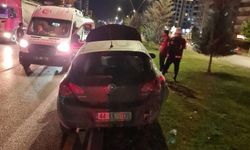 Malatya'da iki otomobil çarpıştı: 1 yaralı