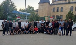 Malatya'dan Filistin Kara Konvoyu'na katılan gönüllüler dualarla uğurlandı