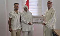 Mardin'de Müslüman olan Almanya vatandaşına Meryem adı verildi