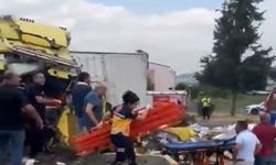 Mersin-Adana kara yolunda iki tır çarpıştı: Bir ölü, 2 ağır yaralı