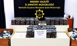 Mersin'de 155 bin 568 sentetik ecza hapı ele geçirildi: 2 tutuklama
