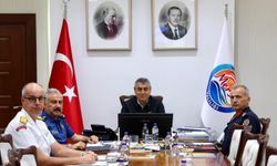 Mersin'de asayiş ve güvenlik değerlendirme toplantısı yapıldı