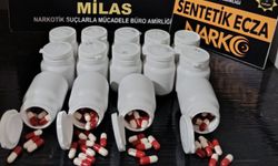 Muğla'da uyuşturucu operasyonu: 730 sentetik ecza ele geçirildi