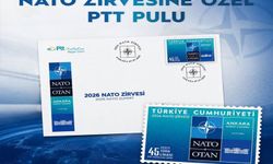 NATO Zirvesi için hazırlanan anma pulu ve ilk gün zarfı tedavüle sunuldu