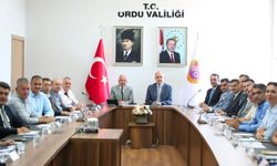 Ordu'da İl İstihdam ve Mesleki Eğitim Kurulu toplantısı yapıldı