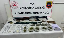 Şanlıurfa'da esrar, eroin ve kenevir tohumu ele geçirildi