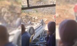 Şanlıurfa'da otomobil takla attı: Sürücü yaralandı
