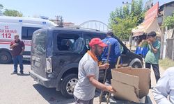 Siirt'te motosiklet ile hafif ticari araç çarpıştı: Bir ağır yaralı
