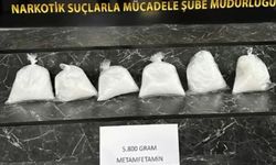 Şırnak'ta tırda 5 kilo 800 gram metamfetamin ele geçirildi